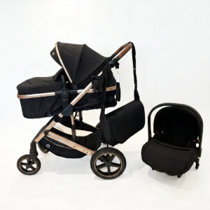 POUSSETTE URBAN TENDANCE RÉVERSIBLE AVEC MAXI COSI ET SAC À LANGER NOIR – MON BÉBÉ