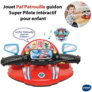 Jouet Pat&rsquo;Patrouille guidon Super Pilote intéractif pour enfant – VTech